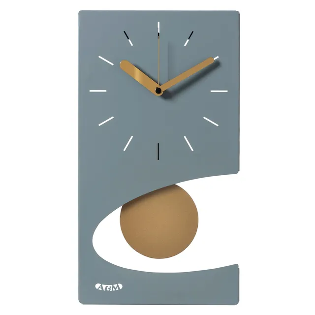 arti-mestieri-eclipse-orologio-da-parete-con-pendolo image 1