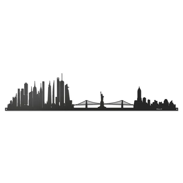 arti-mestieri-new-york-skyline-100-pannello-decorativo-ferro image 1