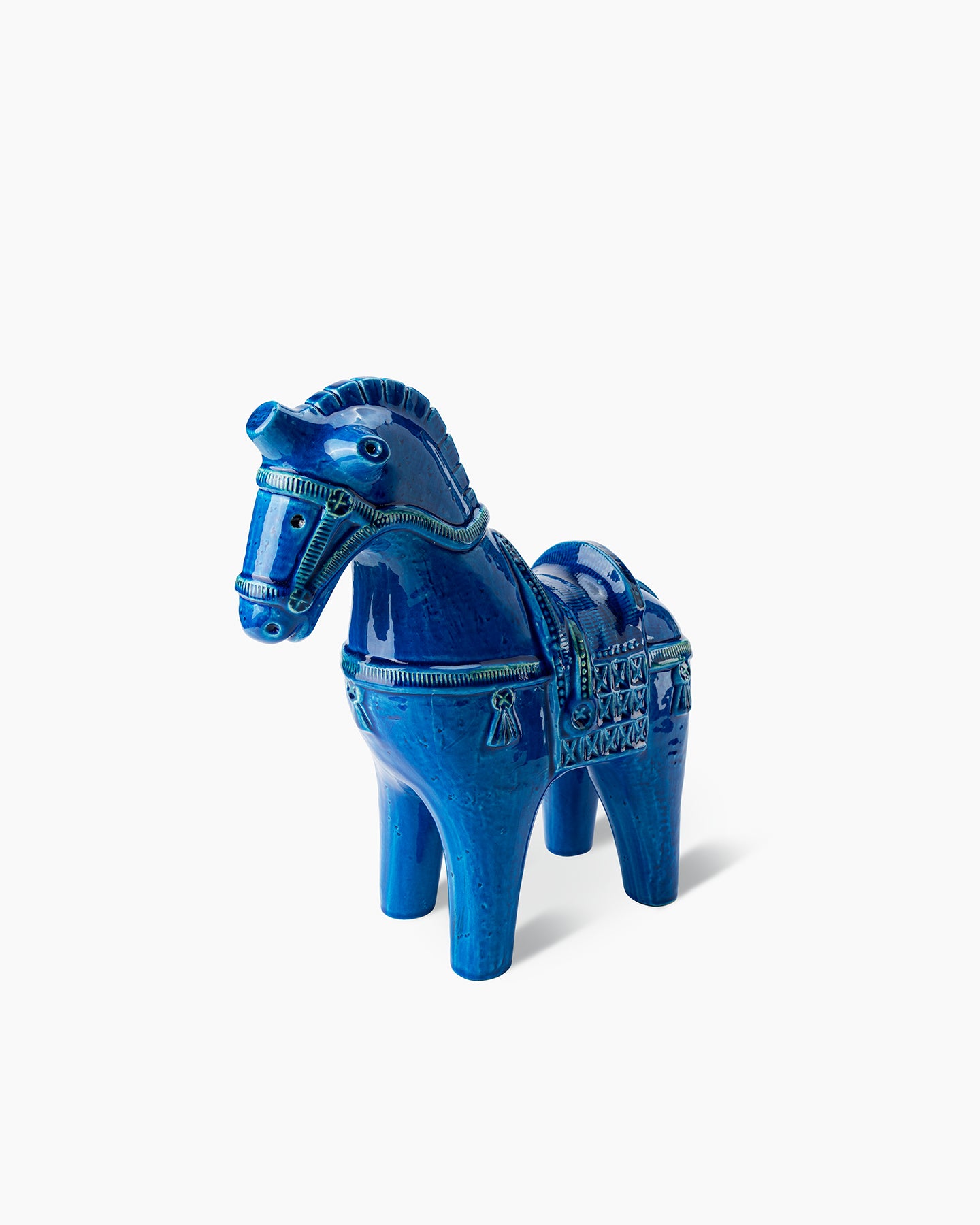bitossi-ceramiche-figura-di-cavallo-rimini-blu-aldo-londi image 2