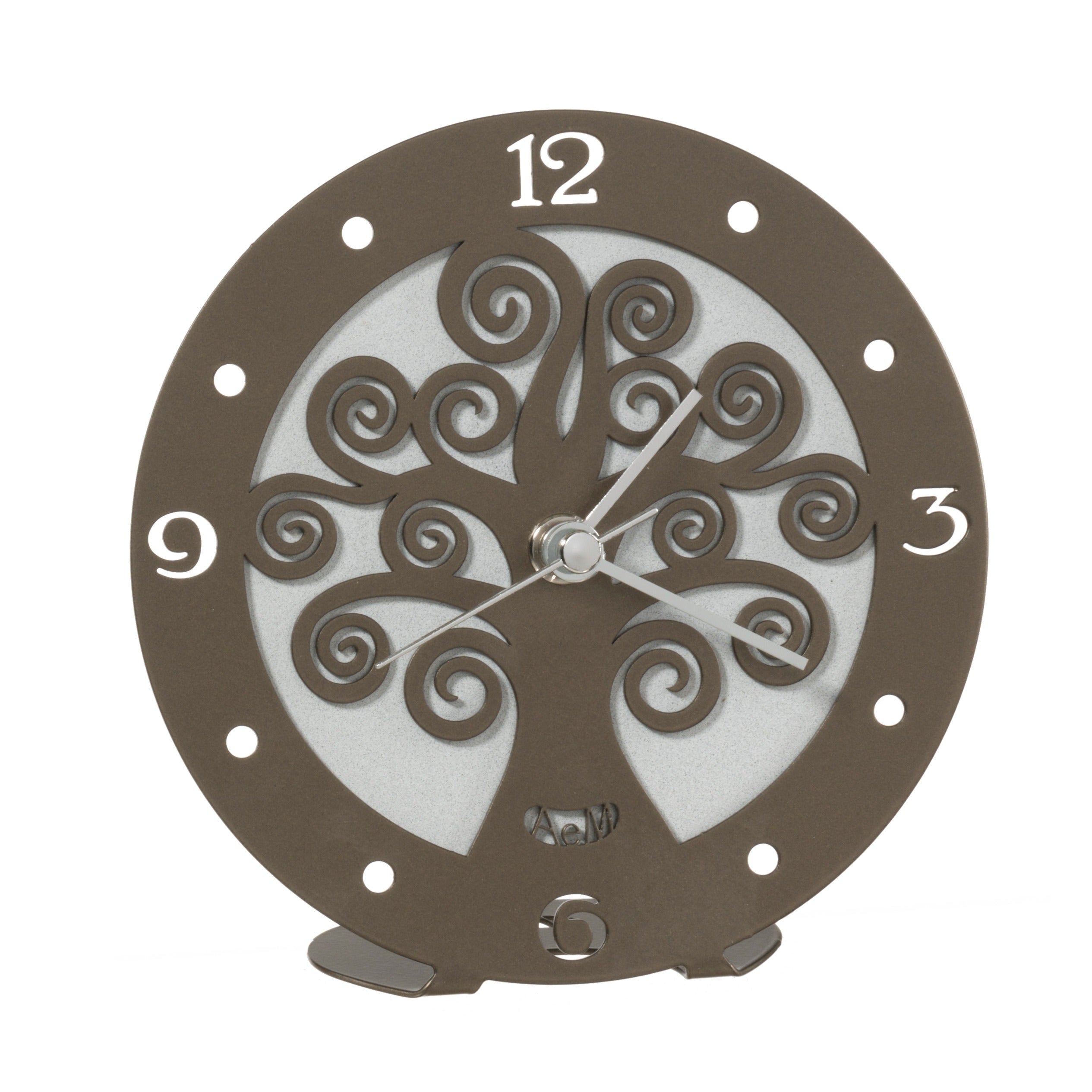 arti-mestieri-albero-della-vita-bomboniera-orologio-design-13-cm image 1