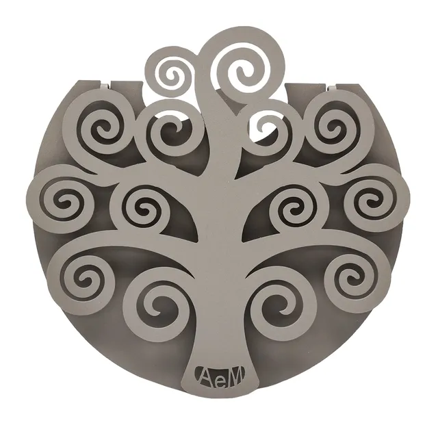 arti-mestieri-porta-umidificatore-albero-della-vita-in-ferro image 1