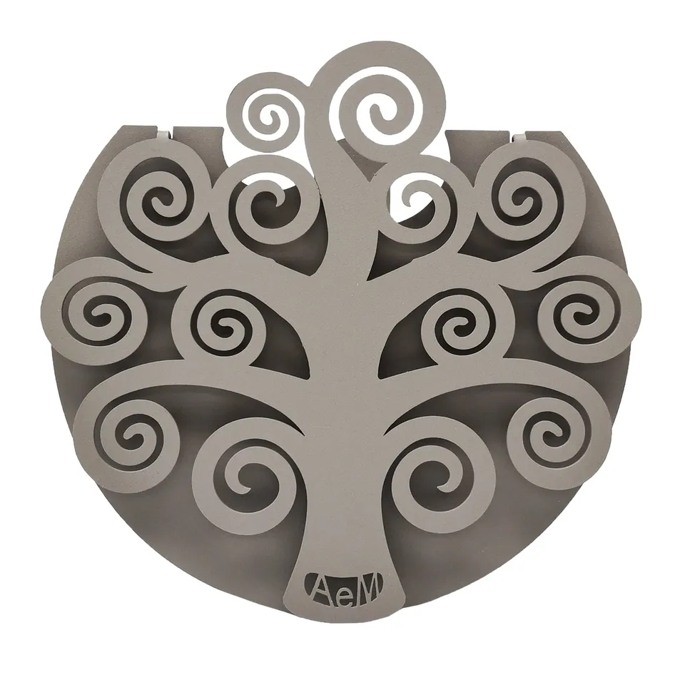 arti-mestieri-porta-umidificatore-albero-della-vita-in-ferro image 1