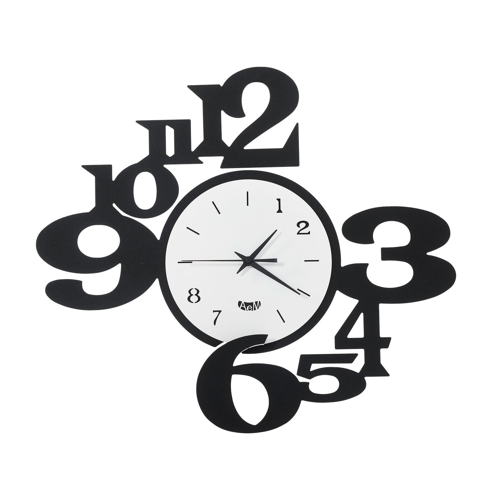 arti-mestieri-orologio-da-parete-king-chiasmo-45x40-cm image 1