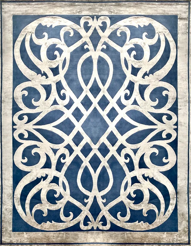 illulian-beauty-tappeto-395x357-cm-lana-e-seta image 1