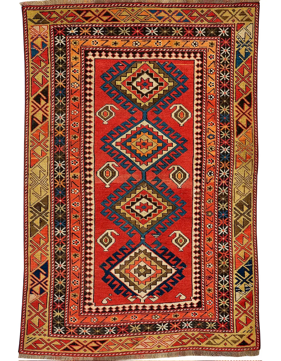 illulian-kasak-boteh-tappeto-caucaso-144x93-cm-100-lana image 1