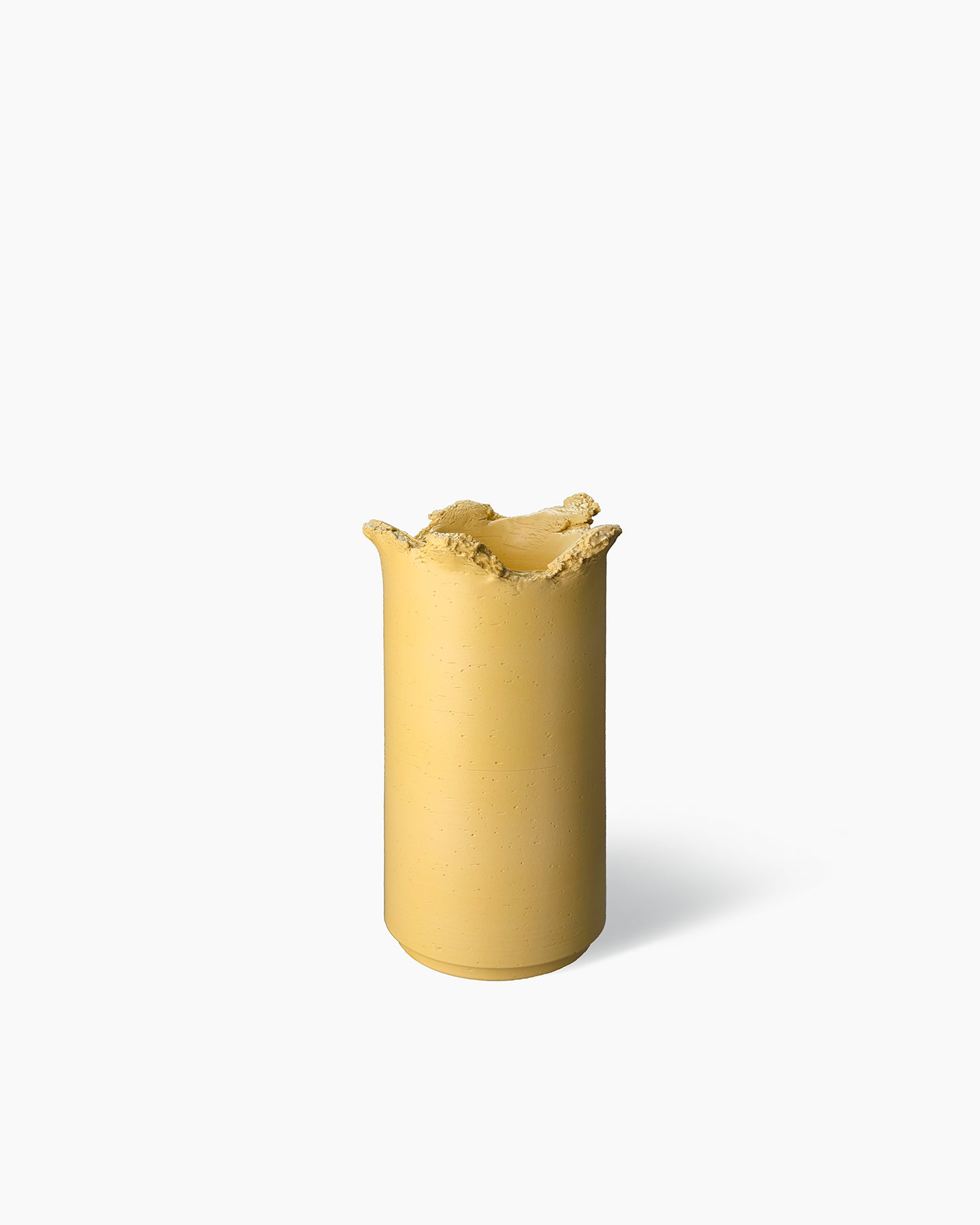 bitossi-ceramiche-vaso-clay-formafantasma-giallo-pastello-2018 image 1