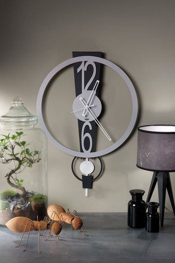 arti-mestieri-dj-set-orologio-a-pendolo-moderno-42x60-cm image 2