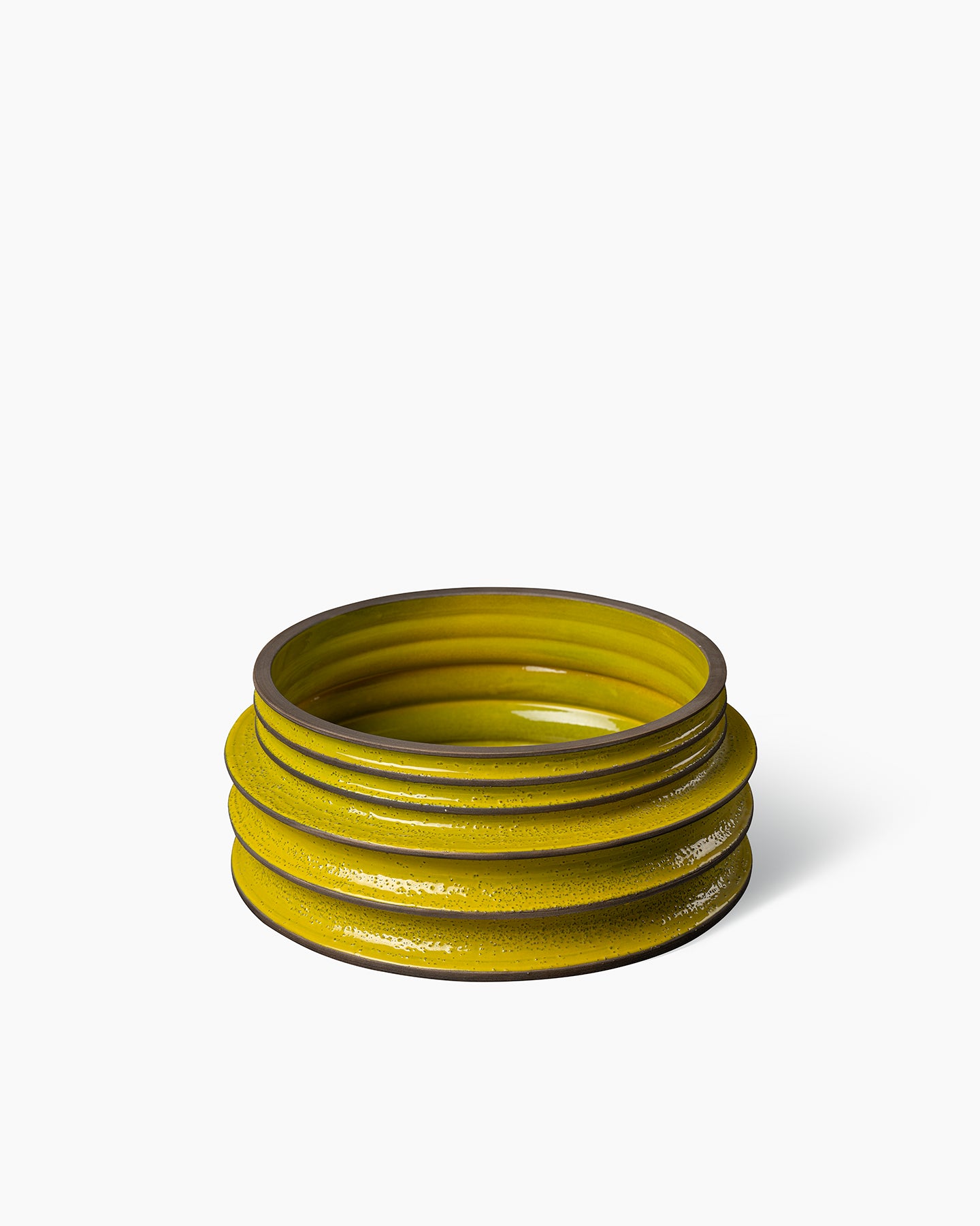 bitossi-ceramiche-bolo-christoph-radl-revolver-in-terra-bianca-gialla image 2