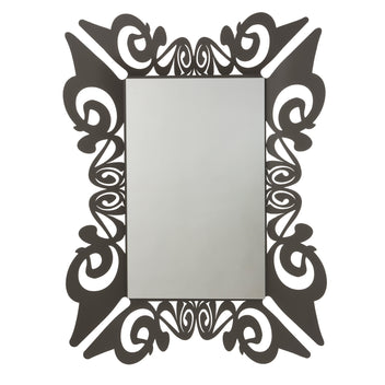 arti-mestieri-vanity-specchio-da-parete-decorato-80x100-cm-oro-nero image 2