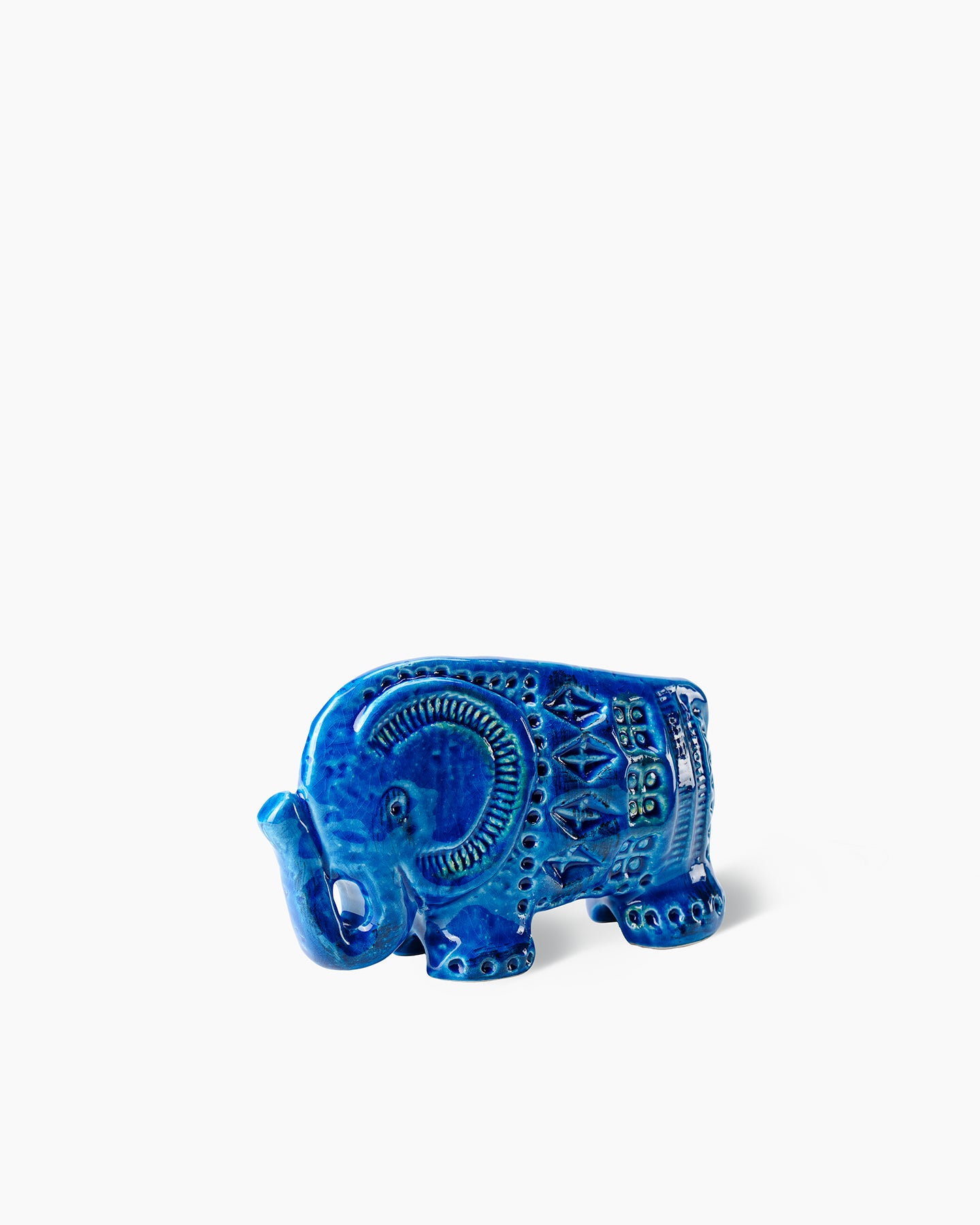 bitossi-ceramiche-figura-elefante-rimini-blu-aldo-londi image 2