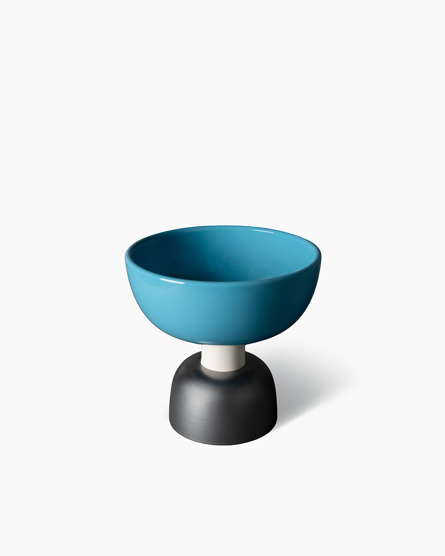 bitossi-ceramiche-alzata-coppa-ettore-sottsass-1959-turchese-rame image 2