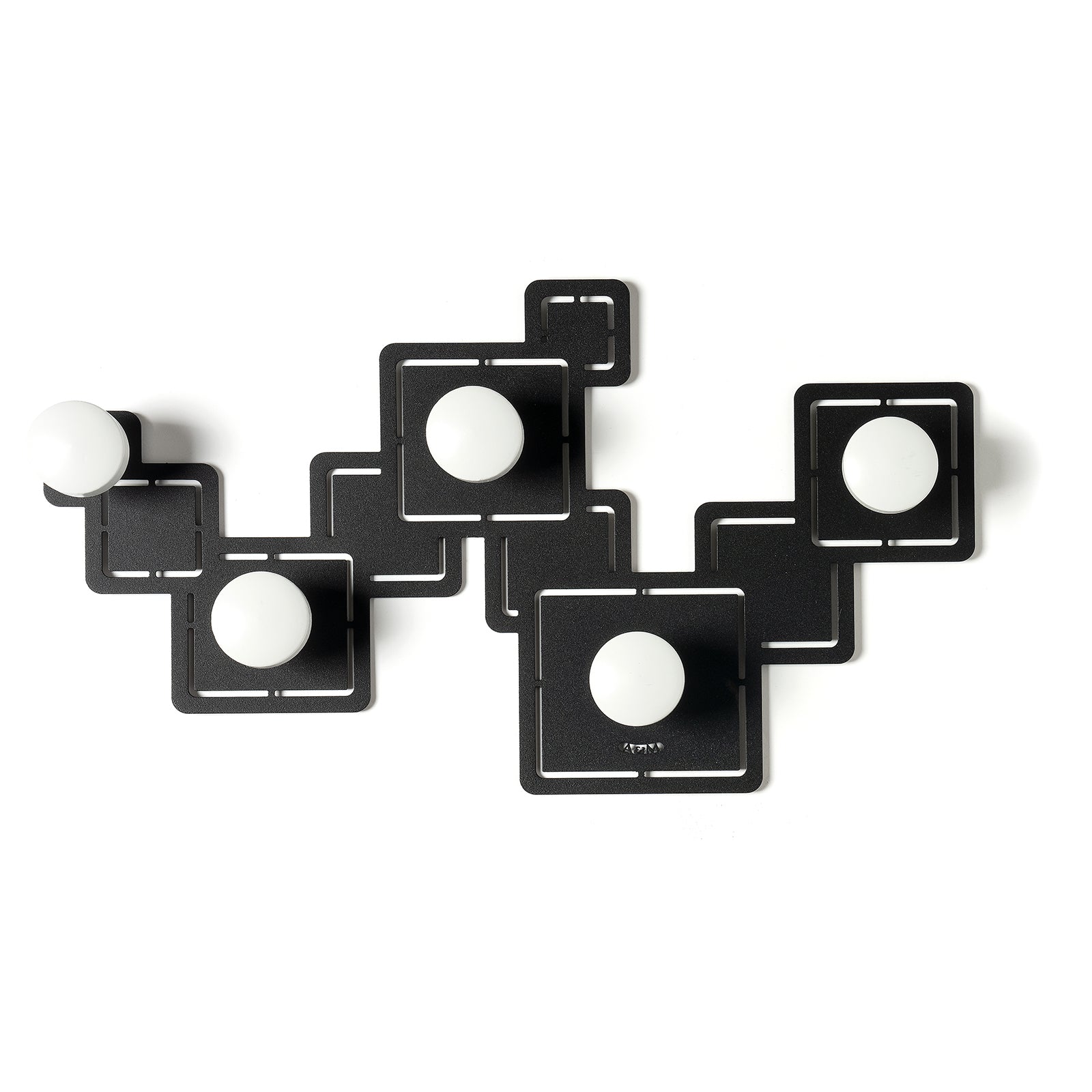 arti-mestieri-malago-appendiabiti-da-parete-ferro-e-legno image 1
