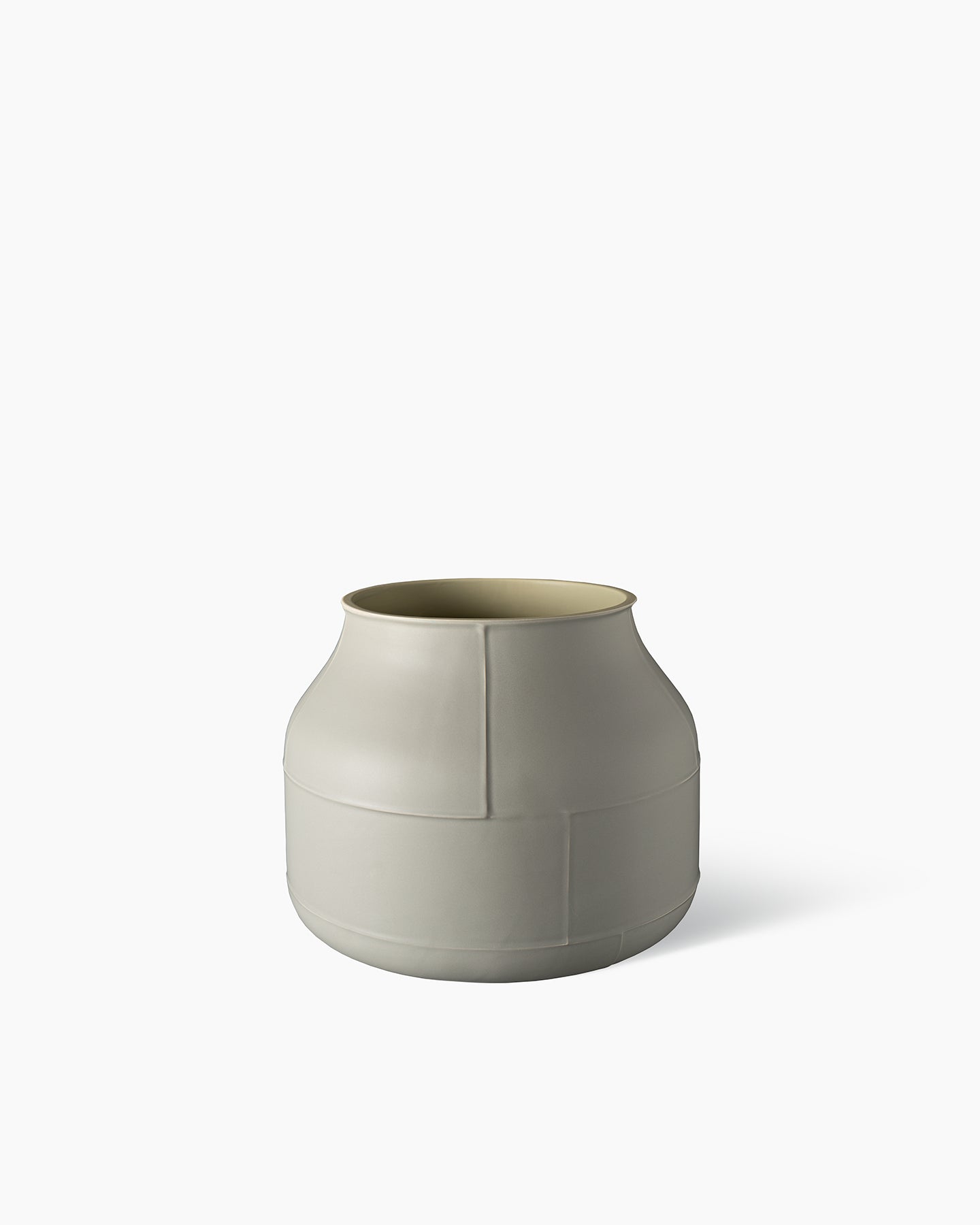 bitossi-ceramiche-vaso-seams-canister-benjamin-hubert-grigio-fumo image 1