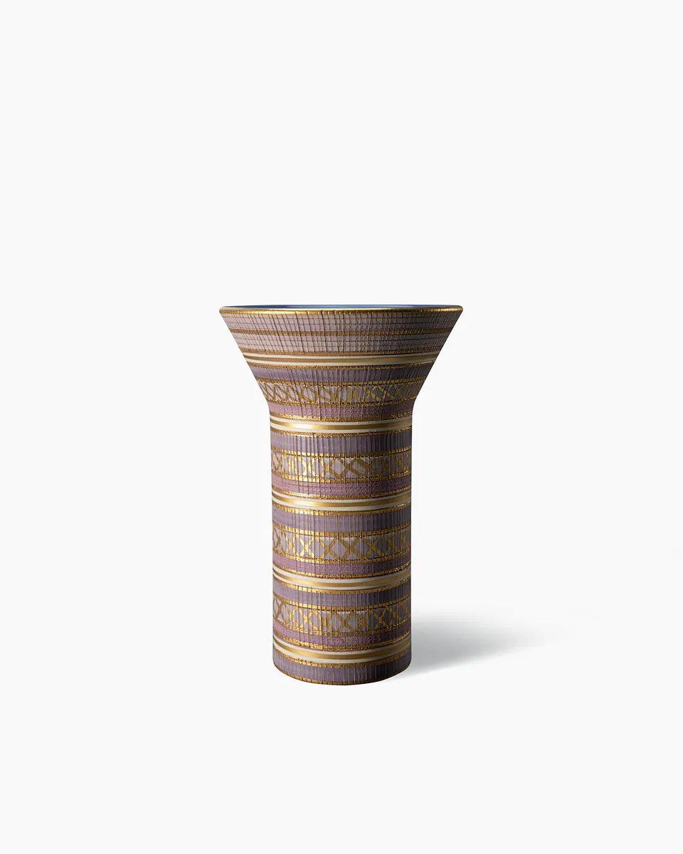 bitossi-ceramiche-vaso-serie-seta-1961-aldo-londi-limited-edition-199 image 1