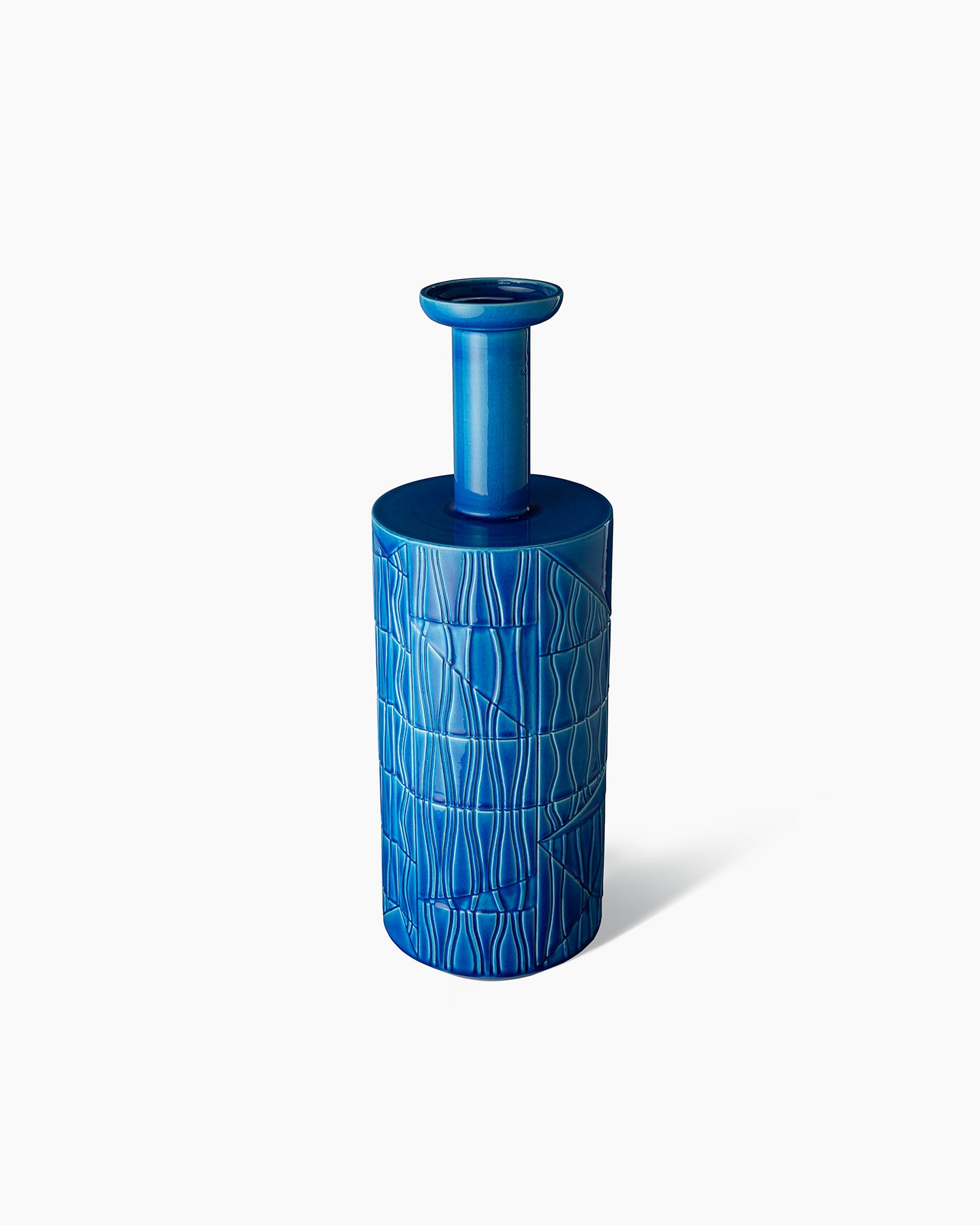 bitossi-ceramiche-vaso-guadalupe-bethan-laura-wood-in-terra-bianca-azzurro-brill image 2