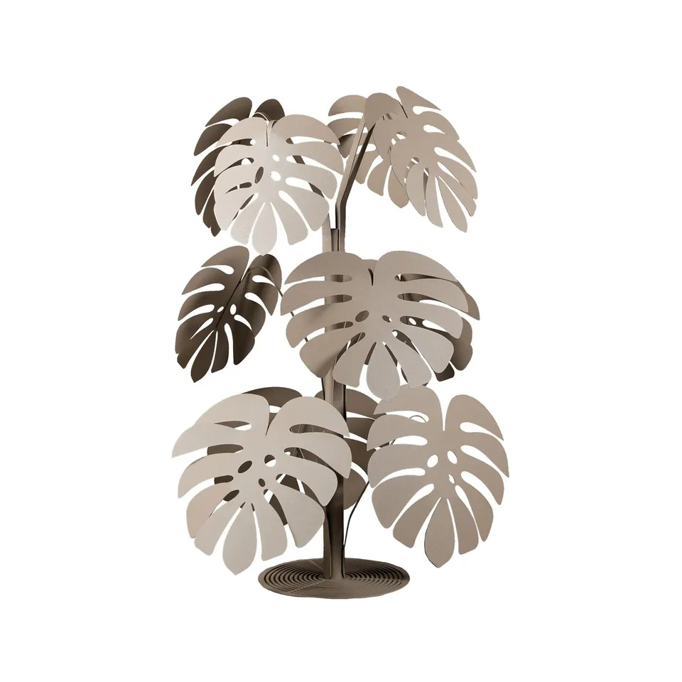 arti-mestieri-monstera-piccola-scultura-in-ferro image 1