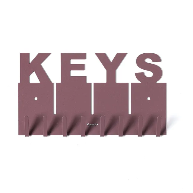arti-mestieri-portachiavi-da-parete-keys-in-ferro-con-lettering image 1