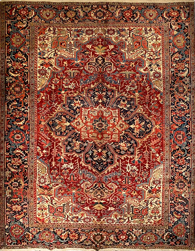 illulian-heritz-tappeto-persia-380-x-295-cm-antico image 1