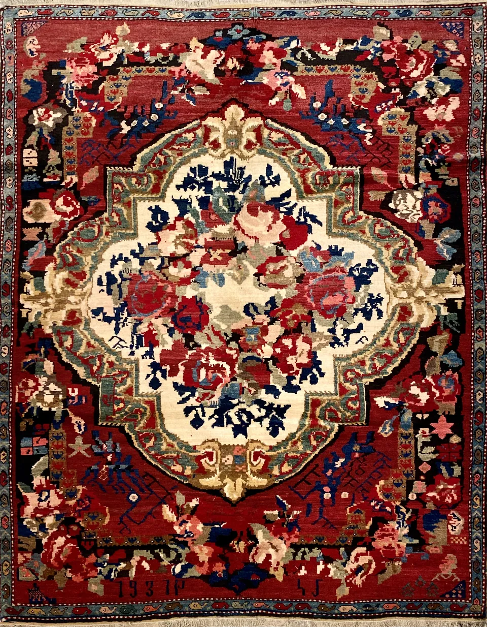 illulian-karabgh-tappeto-persia-fine-xix-secolo-203x139-cm-in-lana image 1