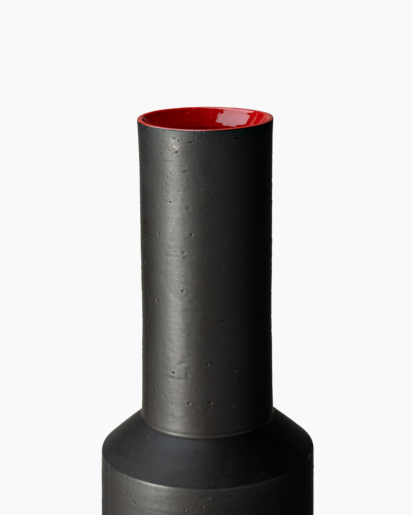bitossi-ceramiche-vaso-tribe-arik-levy-nero-rosso-99-pezzi image 3